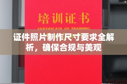 新郑证件照片制作尺寸要求全解析，确保合规与美观
