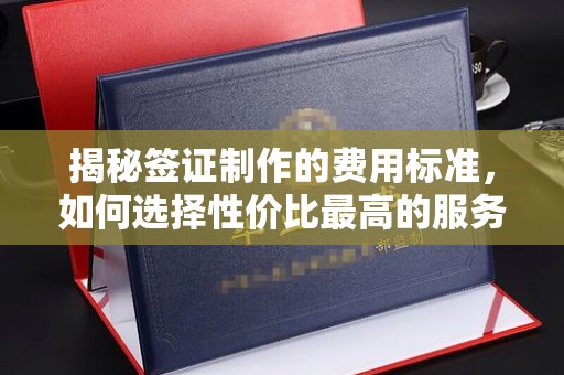 新郑揭秘签证制作的费用标准，如何选择性价比最高的服务？