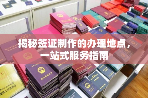 新郑揭秘签证制作的办理地点，一站式服务指南