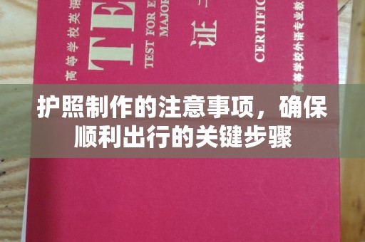 新郑护照制作的注意事项，确保顺利出行的关键步骤