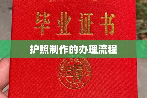 新郑护照制作的办理流程